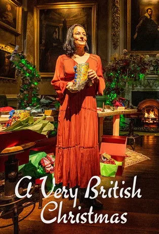 A Very British Christmas poster